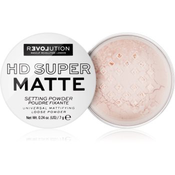 Revolution Relove HD Super Matte Pudră transparentă de fixare cu efect matifiant - imagine 2